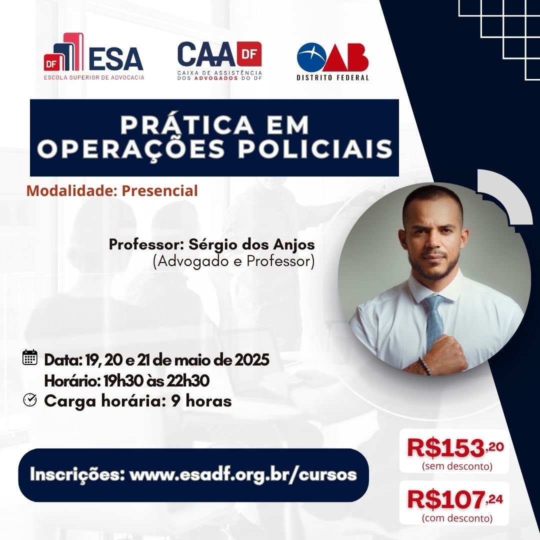 Prática em Operações Policiais - ID 828