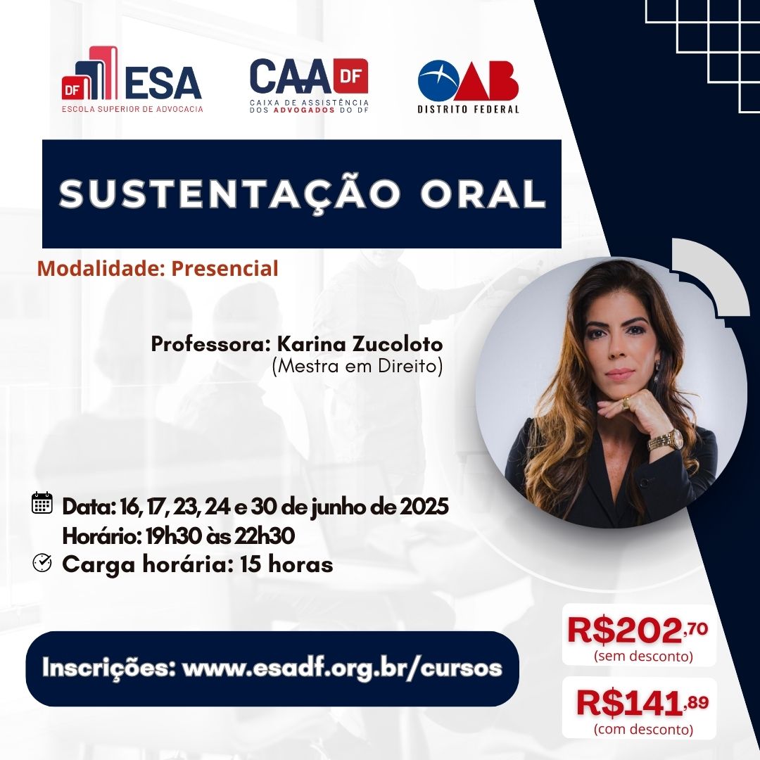 Sustentação Oral - ID 834