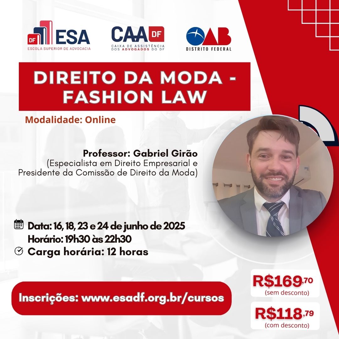 Direito da Moda - Fashion Law - ID 836