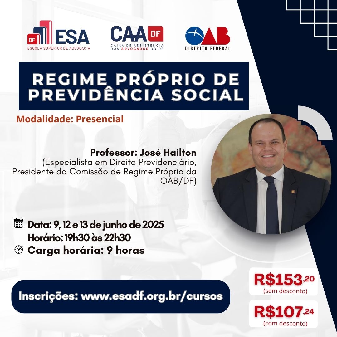 Regime Próprio de Previdência Social - ID 844