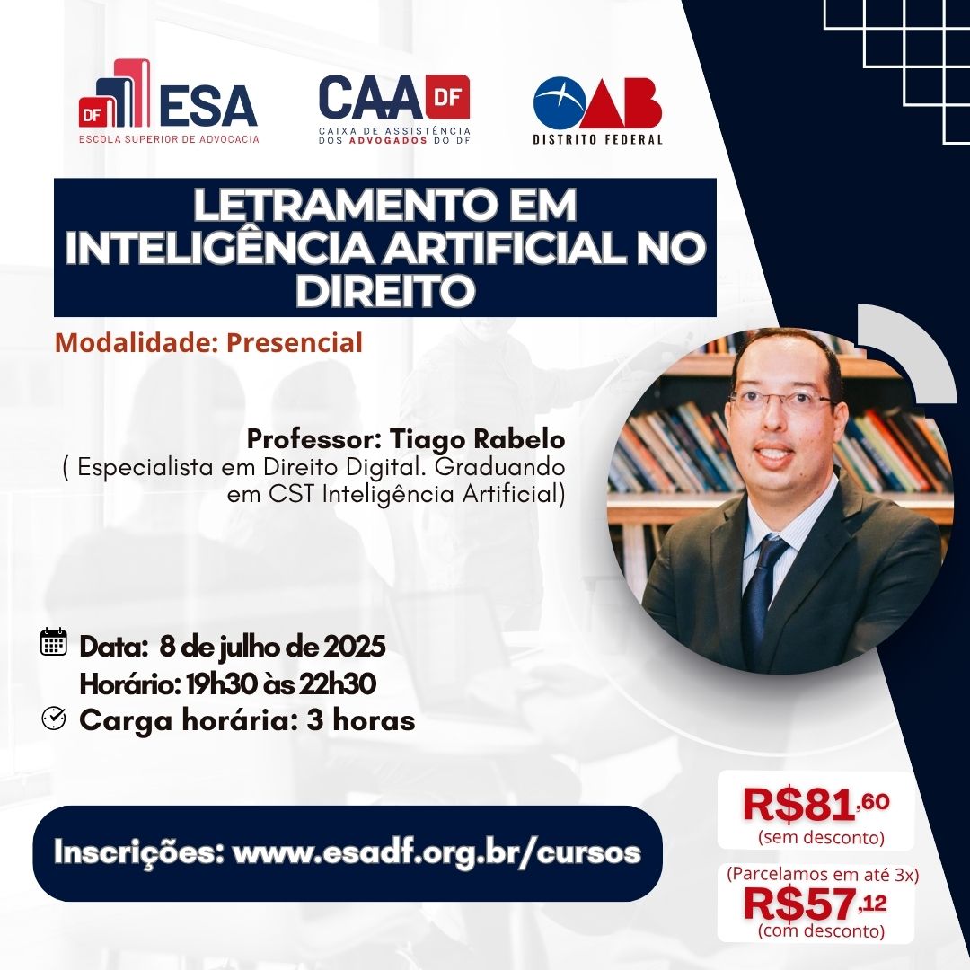 Letramento em Inteligência Artificial no Direito - ID 847