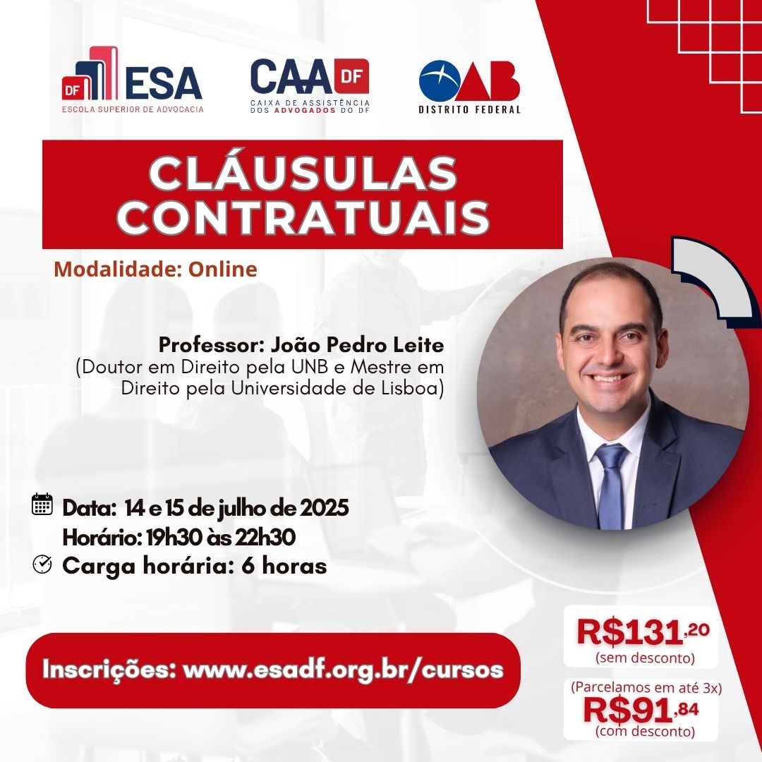 Cláusulas Contratuais - ID 848