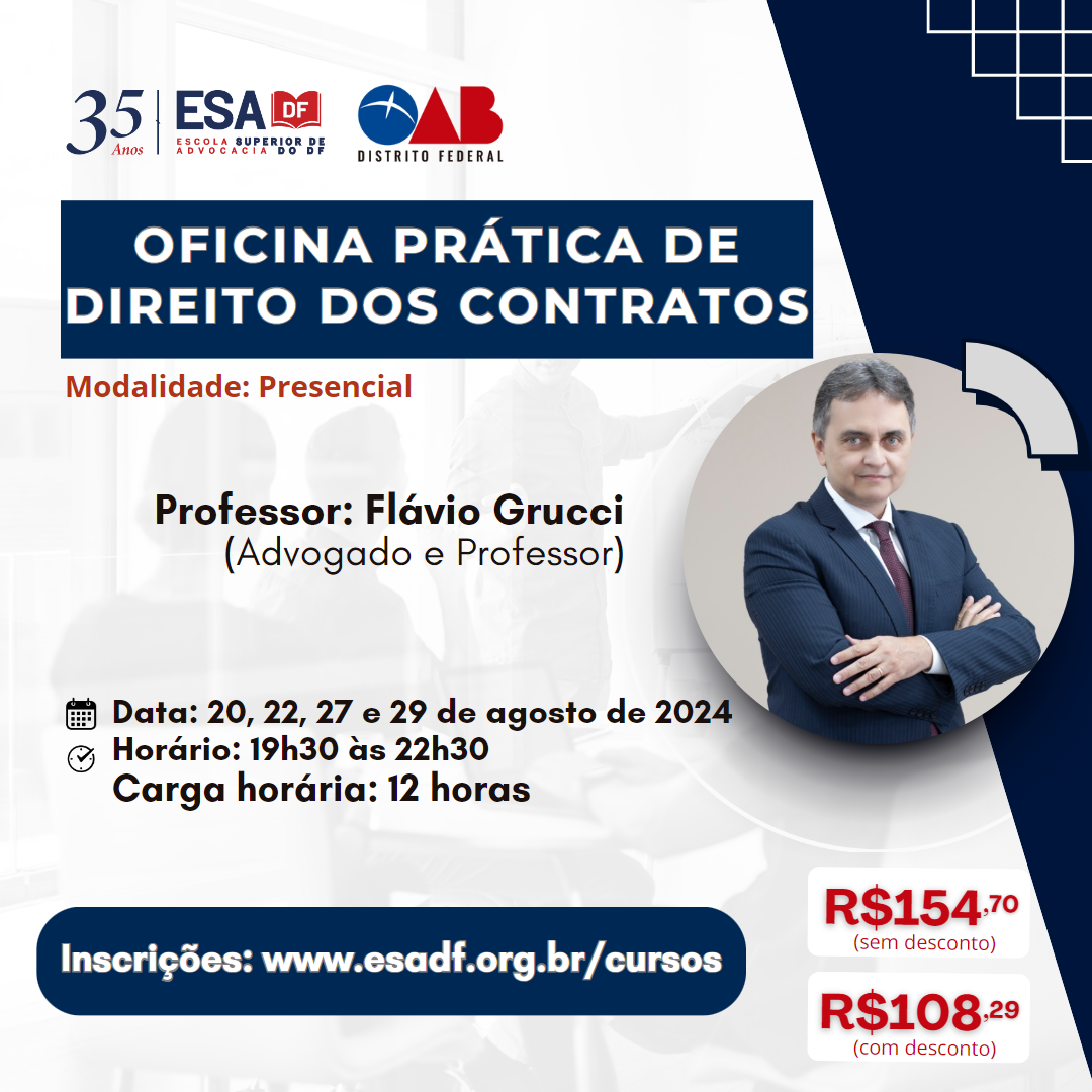 Oficina Prática de Direito dos Contratos - ID 688