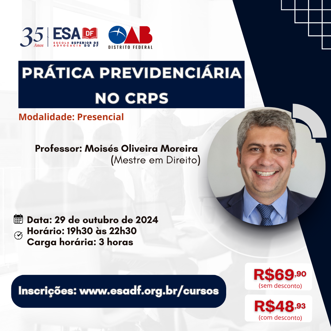 Prática previdenciária no CRPS - ID 738