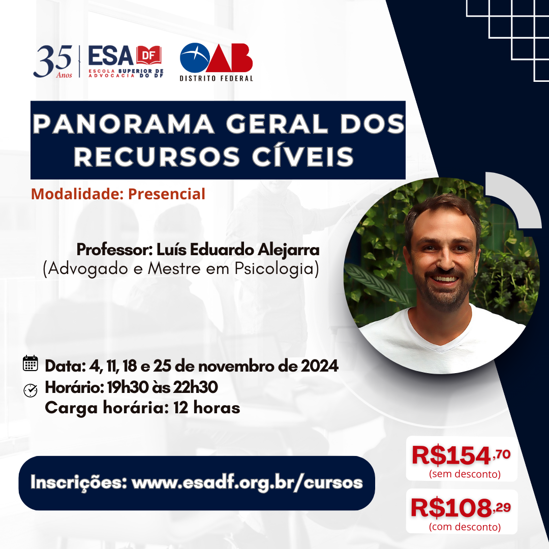 Panorama Geral dos Recursos Cíveis - ID 752