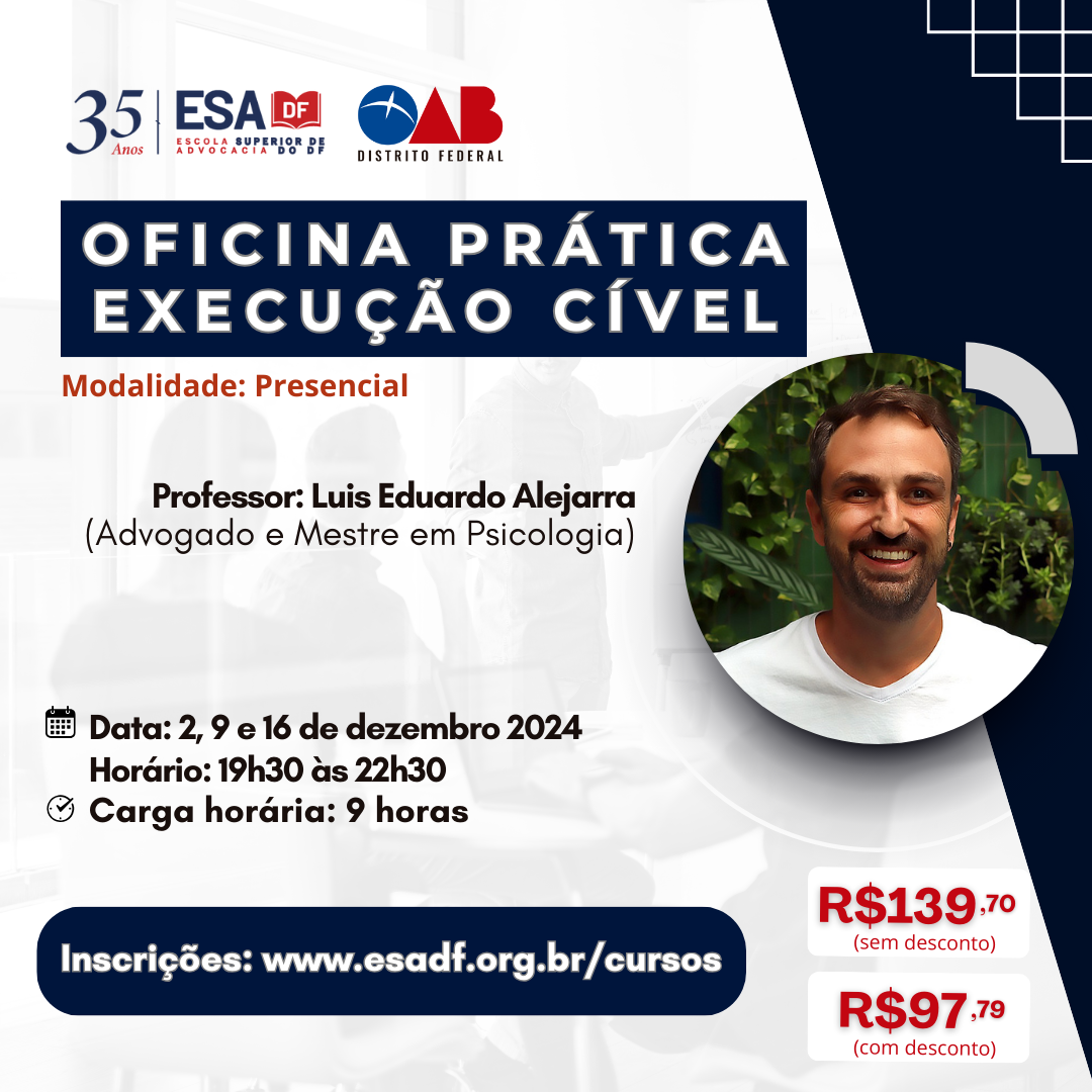 Oficina Prática Execução Cível - ID 758