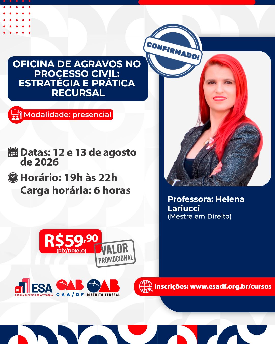 Oficina de Agravos no Processo Civil: Estratégia e Prática Recursal - ID 1004