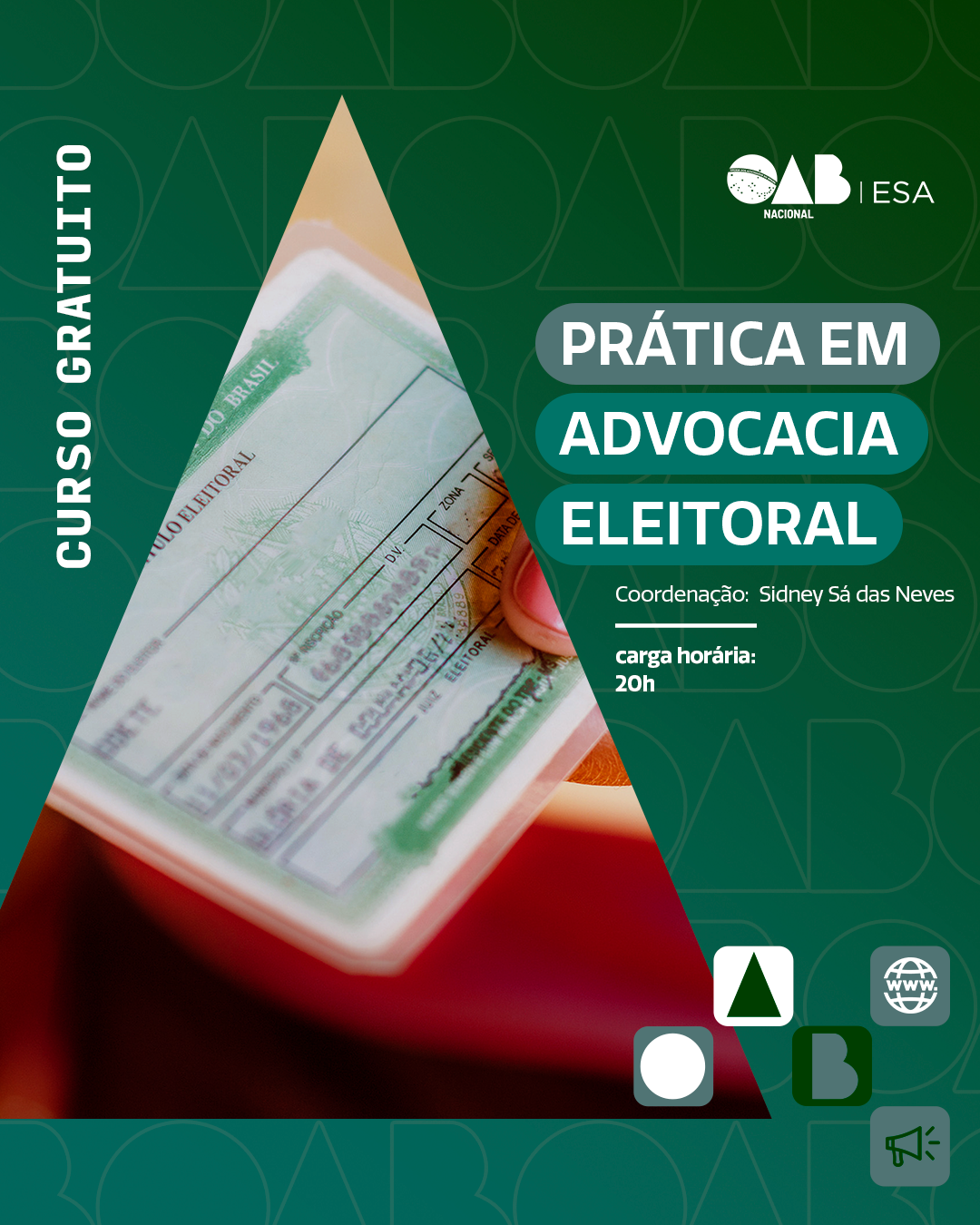 Prática em Advocacia Eleitoral - ESA Nacional