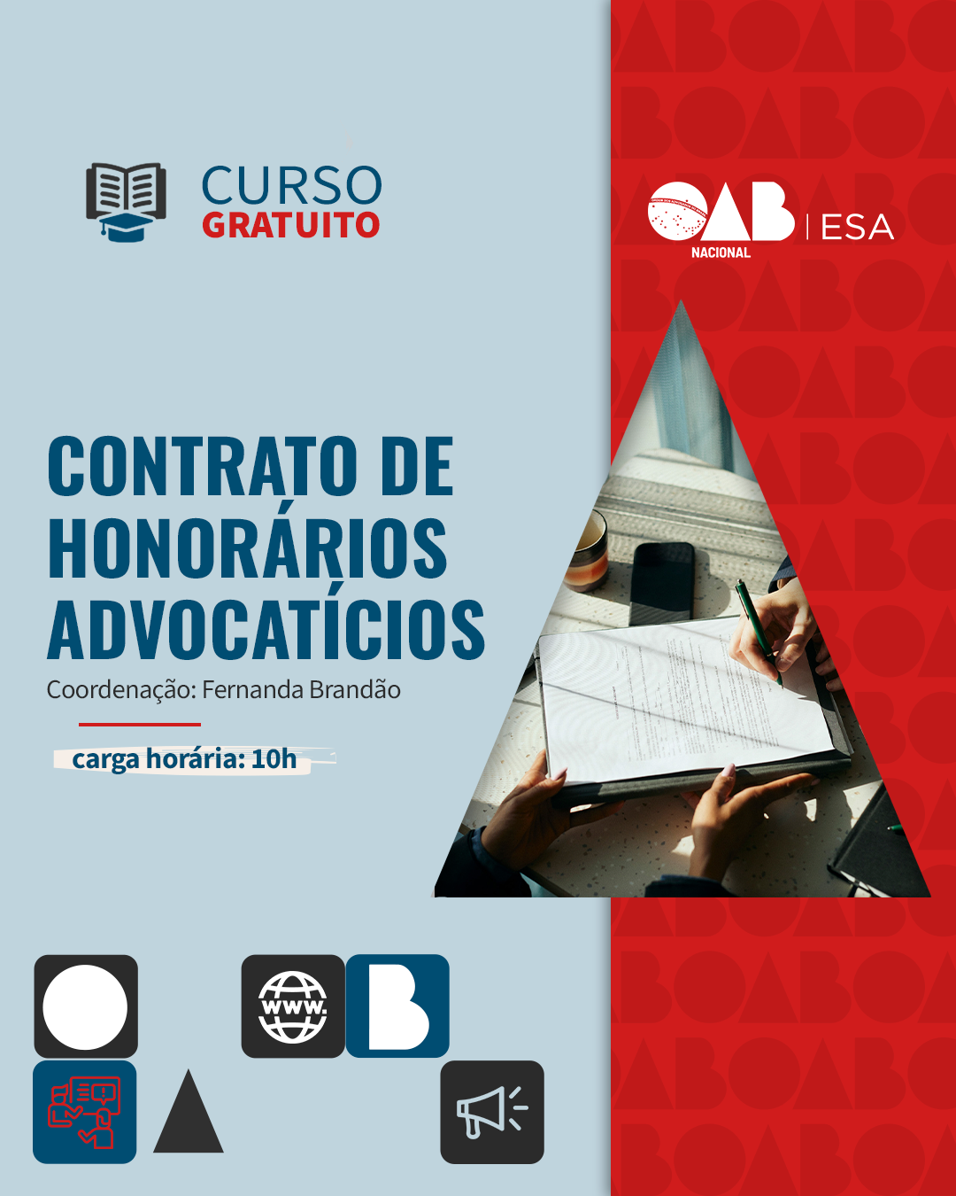 Contrato de Honorários Advocatícios - ESA Nacional