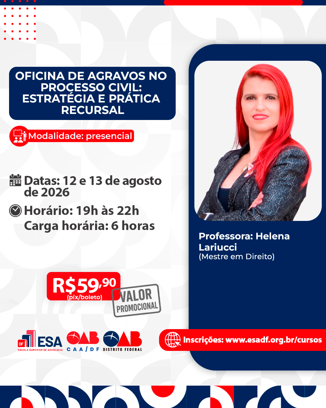 Oficina de Agravos no Processo Civil: Estratégia e Prática Recursal - ID 1004