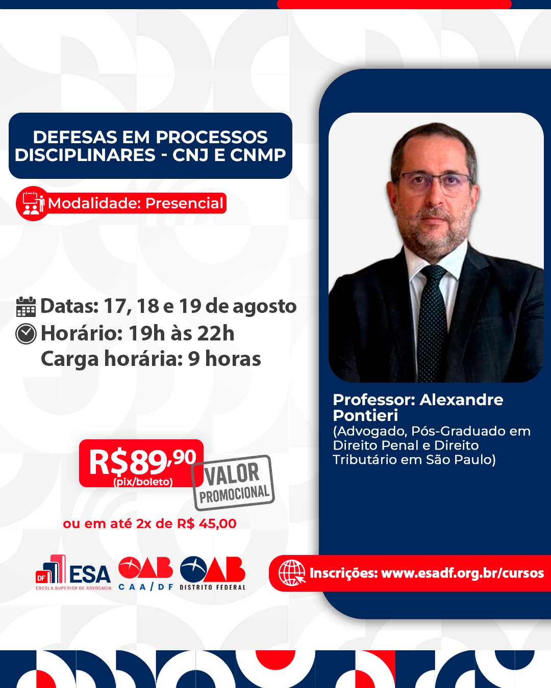 Defesas em Processos Disciplinares - CNJ e CNMP - ID 987