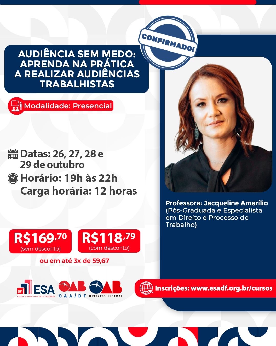 Audiência Sem Medo: Aprenda na Prática a Realizar Audiências Trabalhistas - ID 1045