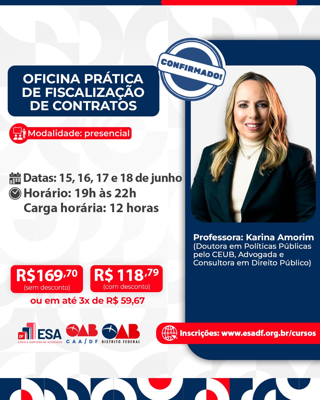Oficina Prática de Fiscalização de Contratos - ID 981