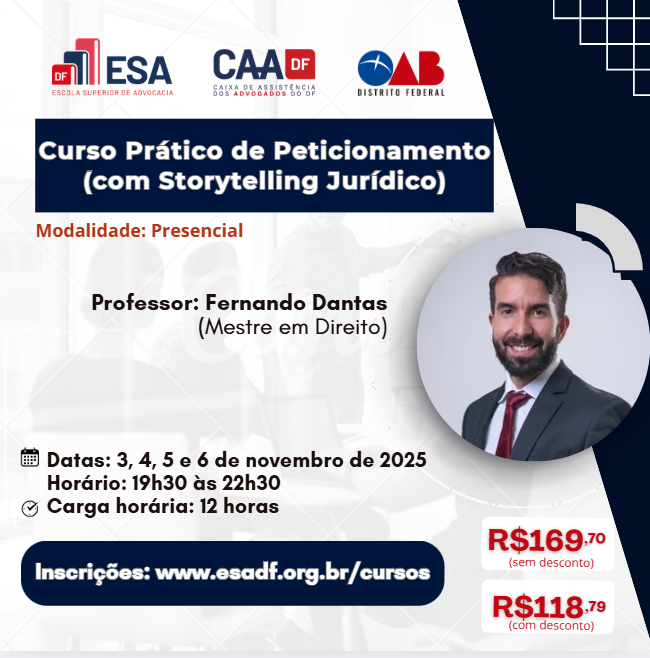 Curso Prático de Peticionamento (com Storytelling Jurídico) - ID 916