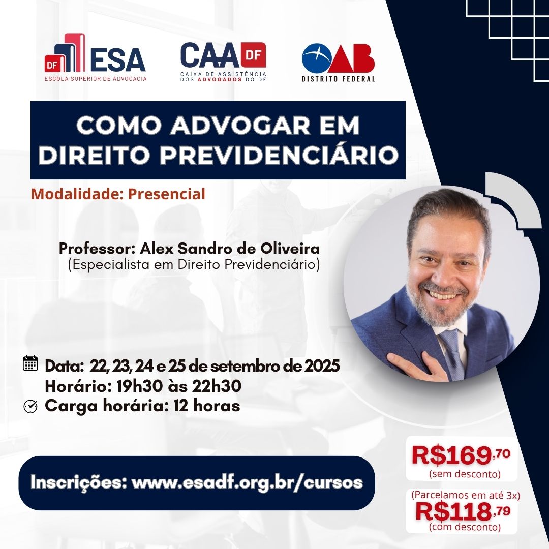 Como Advogar em Direito Previdenciário - ID 866