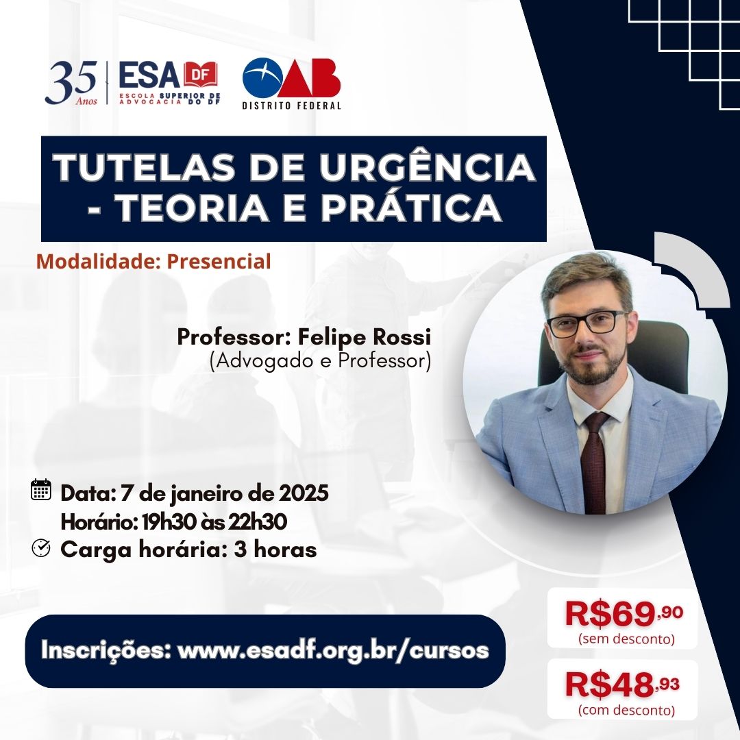 Tutelas de Urgência - Teoria e Prática - ID 776