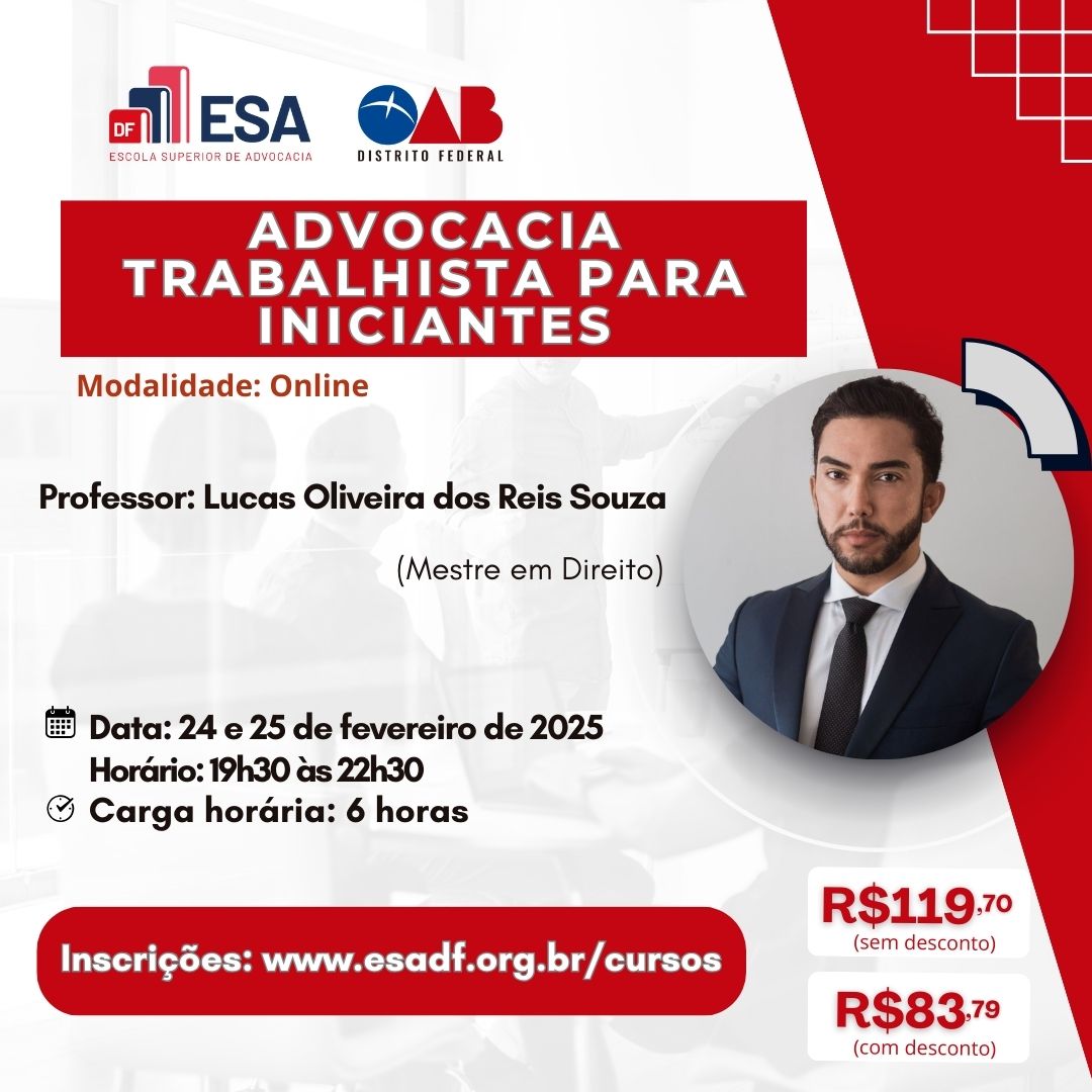 Advocacia Trabalhista para Iniciantes - ID 789