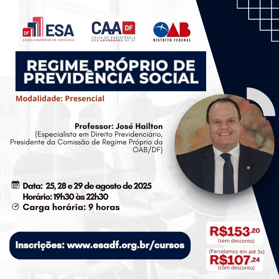 Regime Próprio de Previdência Social - ID 844  