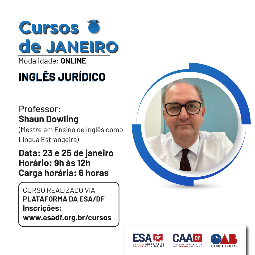 Inglês Jurídico - ID 501