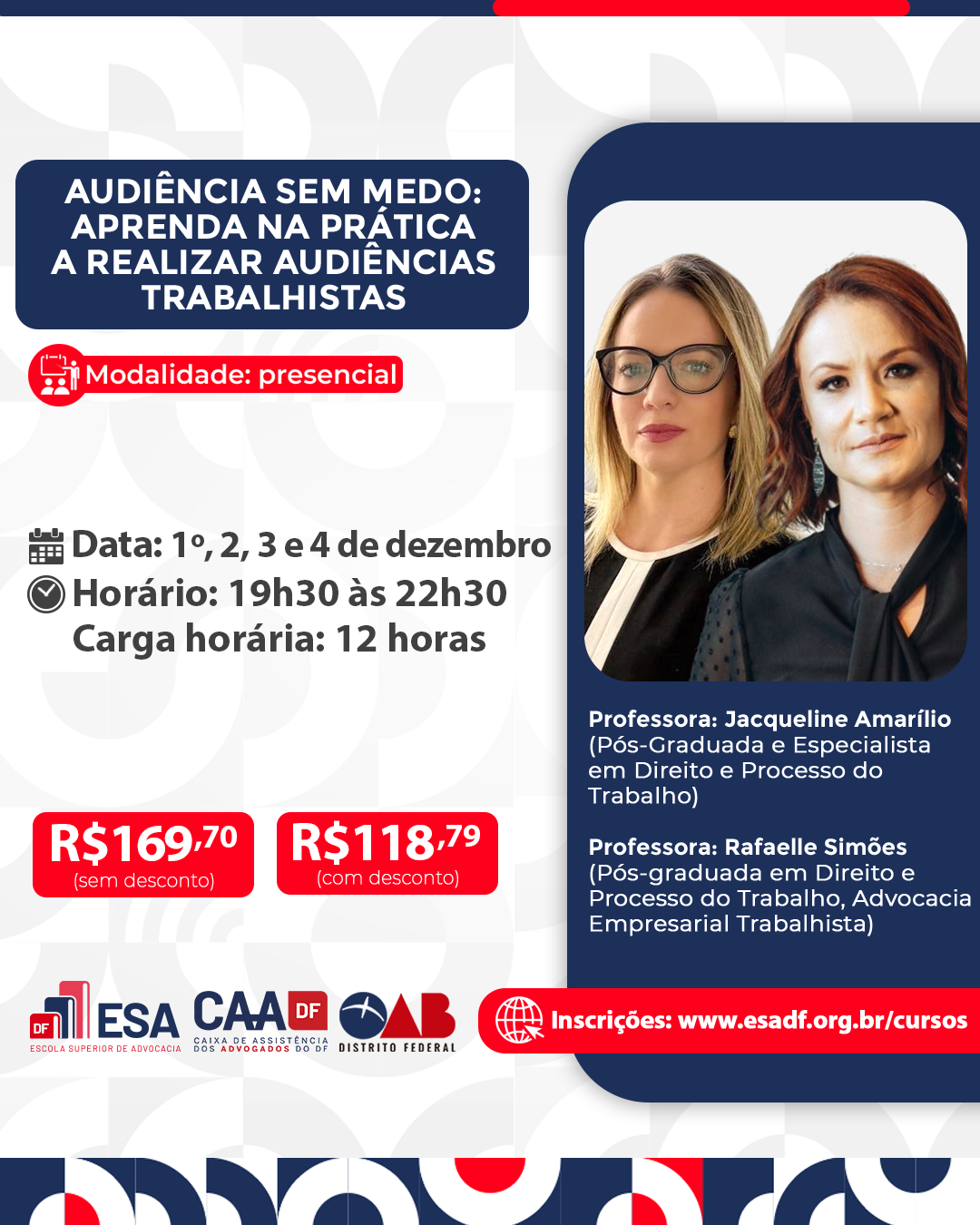 Audiência Sem Medo: Aprenda na Prática a Realizar Audiências Trabalhistas - ID 894