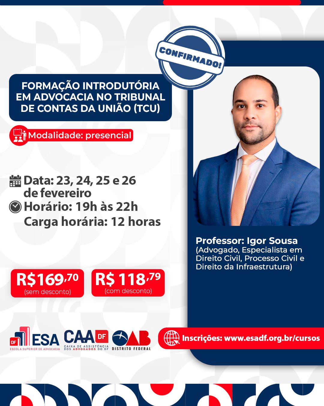 Formação Introdutória em Advocacia no Tribunal de Contas da União TCU - ID 938