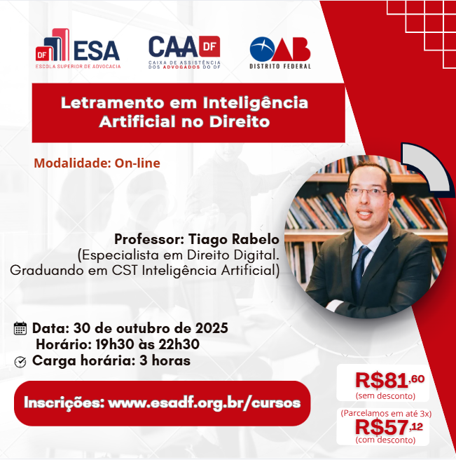 Letramento em Inteligência Artificial no Direito - ID 892