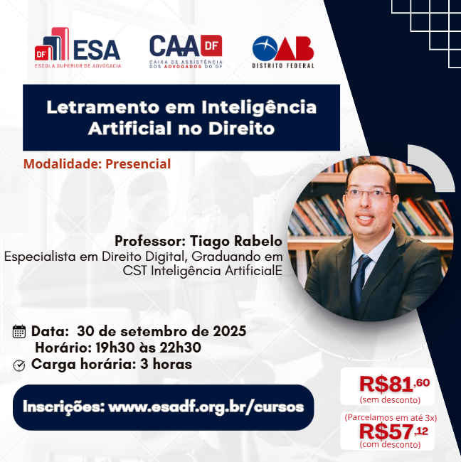 Letramento em Inteligência Artificial no Direito - ID 884