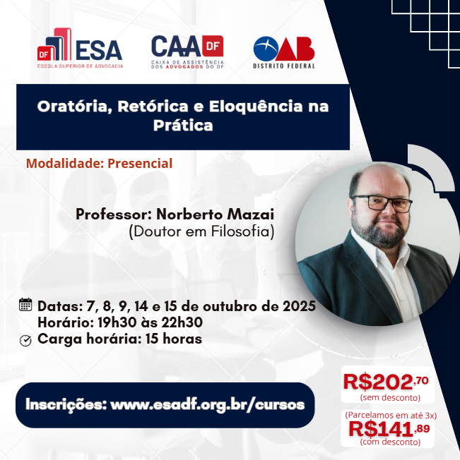 Oratória Retórica e Eloquência na Prática - ID 890