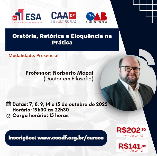 Oratória Retórica e Eloquência na Prática - ID 890