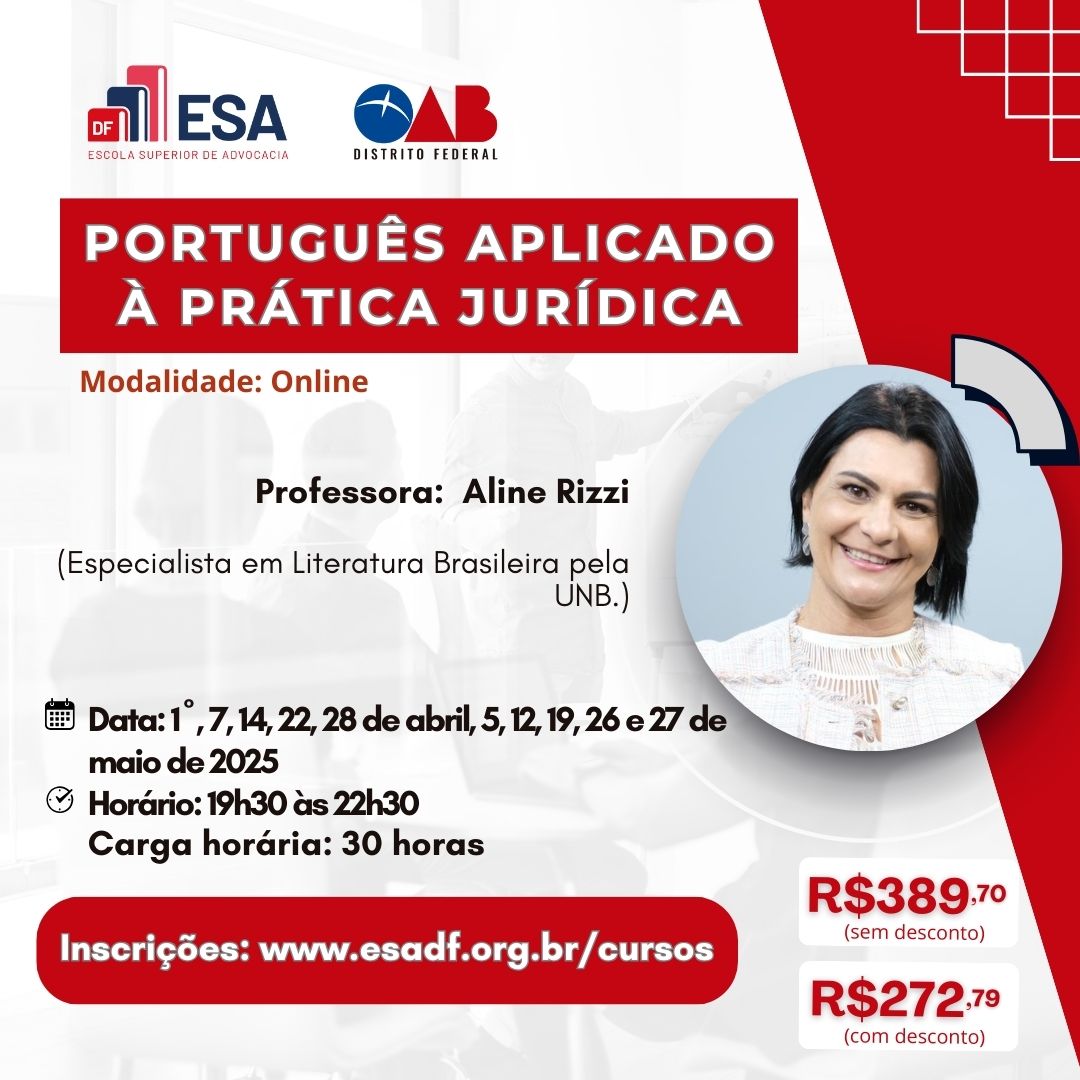 Português Aplicado à Prática Jurídica - ID 805