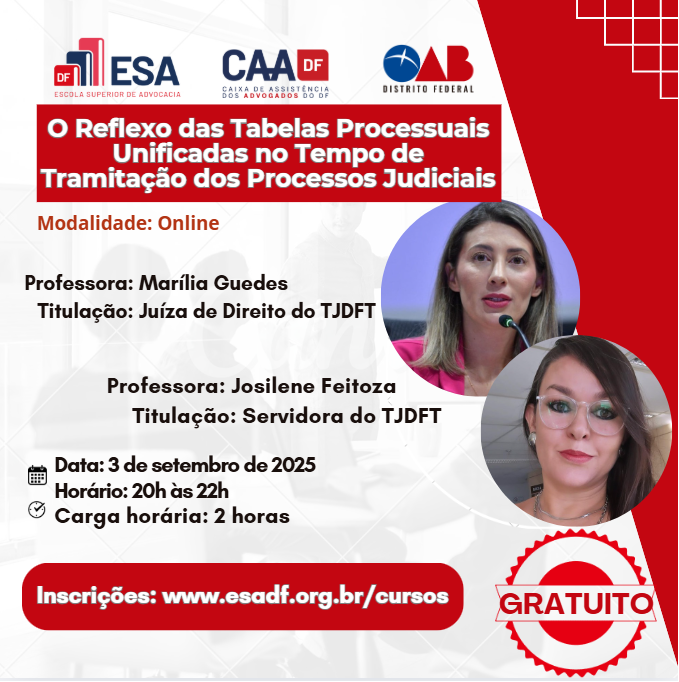 O Reflexo das Tabelas Processuais Unificadas no Tempo de Tramitação dos Processos Judiciais - ID 876